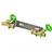 Schlösser Wasserzähler-Einbaugarnitur 0022104000001 1 1/2" Qn 6, verstellbar, waagerecht, Edelstahl