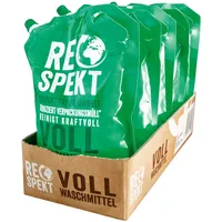 Respekt Vollwaschmittel 30 WL, 5er Pack