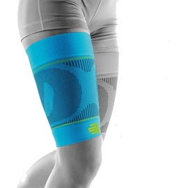 Bauerfeind Sports Compression Sleeves Upper Leg - kurz blau