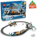 LEGO City Trains 60470 Arktis-Polarexpress, Kinder Spielzeug ab 7 Jahren