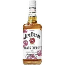 Jim Beam Black Cherry mit Bourbon Whiskey 32,5% 0,7L