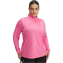 Under Armour Tech 1/2 Zip - Twist& pink white (672-100) 2X