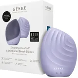 geske SmartAppGuidedTM Sonic Facial Brush | 5 in 1 Elektrisches Gesichtsmassagegerät Purple Grau