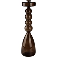 AM Design Kerzenleuchter »Stabkerzenhalter aus Glas«, (Set, 2 St.), Höhe ca. 25 cm, braun