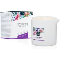 Exotiq Massagekerze Violet Rose - 200g