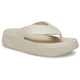 Crocs Damen Getaway Platform Flip, Stucco, 34/35 EU