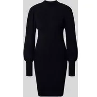 Only Kleid Katia Strickkleid Schwarz M