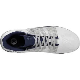 Kempa Attack One 2.0 Game Changer Handballschuhe, Sportschuhe, Turnschuhe, weiß/Marine, 45.5 EU