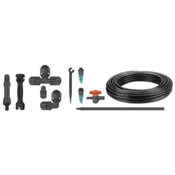 Micro-Drip-System Tropfbewässerung Set Gemüse-/Blumenbeet (60 m2)