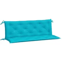 vidaXL Bankauflage 150 x 50 x 7 cm türkis 2 St.