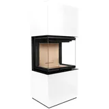 A. caminetti Premium Kaminofen SCANDINAVIAN 65 S weiss - 9kW - Weiß