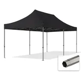 TOOLPORT Faltpavillon Premium 3 x 6 m schwarz 582557