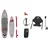 F2 SUP Board Set Stand Up Paddle Board Star 350 x 11,5 cm grau
