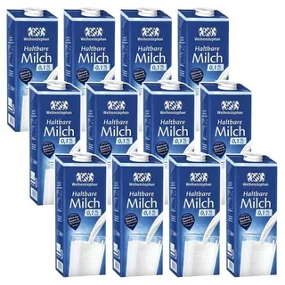 Weihenstephan Milch 0,1 % 12x 1,0 l
