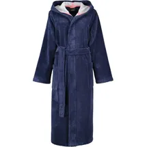CAWÖ Home Bademäntel Damen Kapuze Doubleface 830 marine - 12 in marine - 12 | Gr.: XS