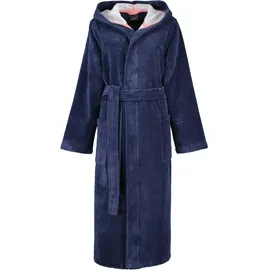 CAWÖ Home Bademäntel Damen Kapuze Doubleface 830 marine - 12 in marine - 12 | Gr.: XS