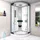 AcquaVapore Dampfdusche Duschtempel Sauna Dusche Duschkabine D46-20T2 100x100 cm ohne 2k Scheiben Versiegelung