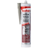 Fischer DSSA Sanitär-Silikon Herstellerfarbe Dunkelgrau 053105 310ml