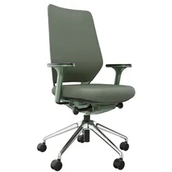 fm Büromöbel Bürostuhl »Asiento« mit Armlehnen Komfort grün