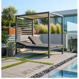 Jet-Line Liegepavillon 2,1 x 1,49 m Weiß