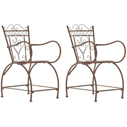 CLP 2er Set Stühle Sheela antik braun