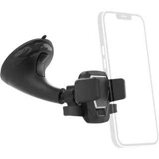 Hama Easy Snap Auto Handyhalterung, Schwarz