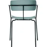 Paperflow Stuhl Bistro Kunststoff VE=4 Stück blau