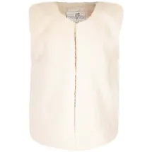 happy girls "vest", Mädchen, Gr. 98, EURO-Größen, ecru, Stoff, 100% Polyester, normal, Kleider Sommerkleid
