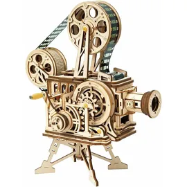 ROBOTIME ROKR Vitascope Filmprojektor - 3D Holzbausatz
