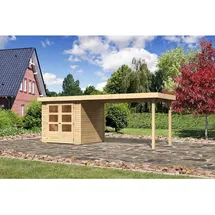 Karibu Gartenhaus Askola 2 2,13 x 2,17 m Natur