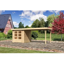 Karibu Gartenhaus Askola 2 2,13 x 2,17 m Natur