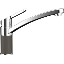 Spültischarmatur SCHOCK "SC-90", grau (asphalt), B:20,5cm H:17,8cm, Armaturen