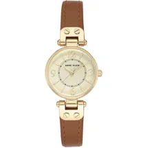Anne Klein Damenuhr mit Lederarmband, 10/9442CHHY