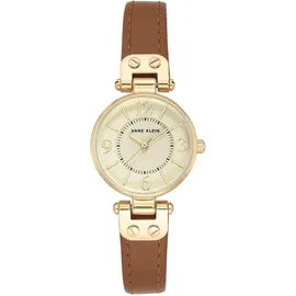 Anne Klein Damenuhr mit Lederarmband, 10/9442CHHY