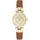 Anne Klein Damenuhr mit Lederarmband, 10/9442CHHY