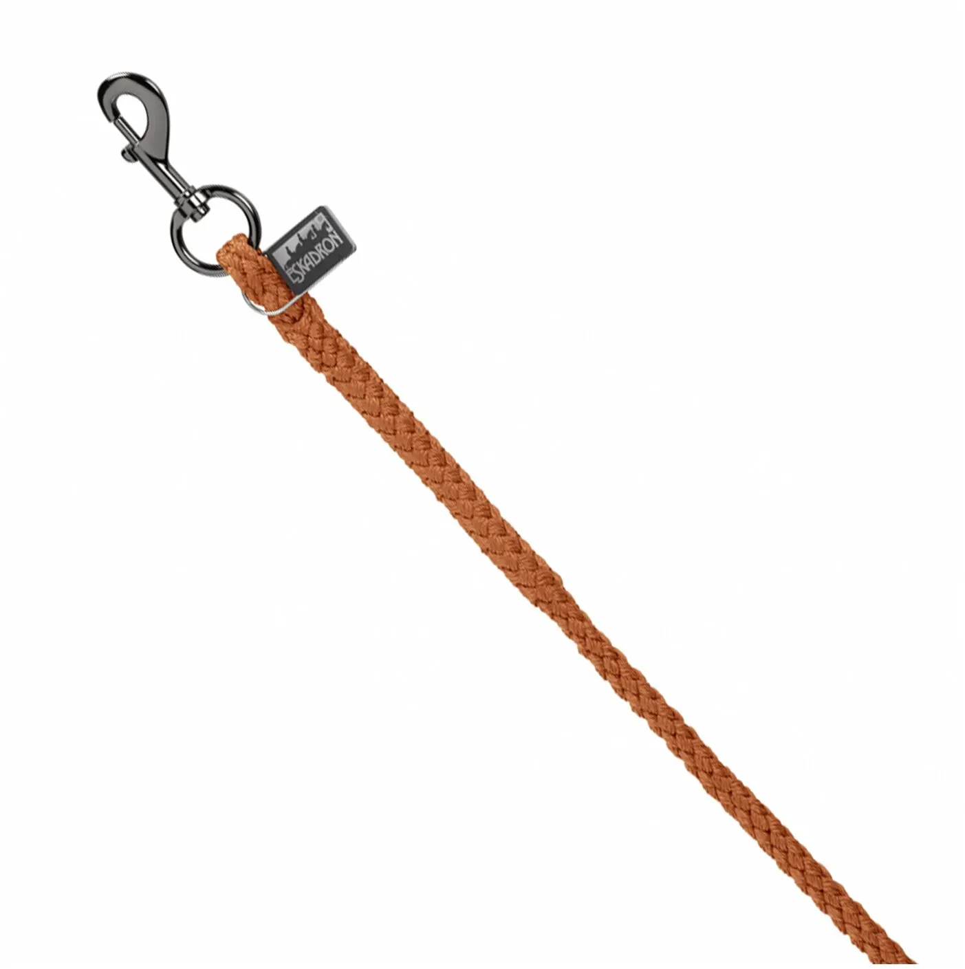ESKADRON Platinum Führ- und Anbindestrick Regular mit Karabiner amber ONE SIZE