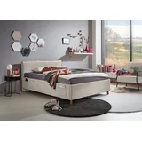 Meise Möbel meise.möbel Polsterbett Fun Stoff Beige 120 x 200 cm