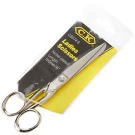 C.K Tools C80746 Haushaltsschere 155 mm Nickel