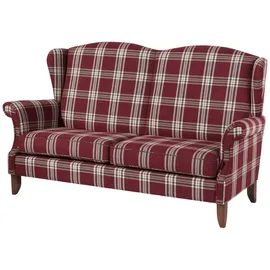 Max Winzer Couch Flachgewebe 2,5-Sitzer Rot