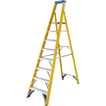 WERNER GFK Stehleiter 8 Stufen