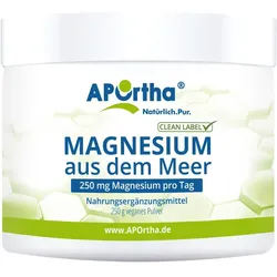 Marines Magnesium-Pulver aus Meerwasser 250 G
