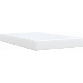 vidaXL Boxspringbett 120 x 190 cm Weiß