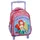 Disney Prinzessin Ariel Fairytale rollender Kindergartenrucksack, Tasche 30 cm