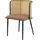 [en.casa] Esszimmerstuhl Flen Kunstleder Braun/Schwarz 2er Set