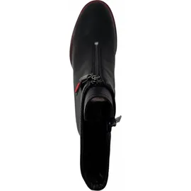 2GO FASHION Stiefelette Schwarz - Rot/Schwarz - 40 EU 40 EU