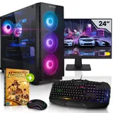 Megaport Komplett Gaming PC AMD Ryzen 5 9600X • Windows 11 • GeForce RTX4070 Super 12GB • 32GB DDR5 • 1000GB M.2 SSD • Luftkühlung • WLAN • Gamer pc Computer Gaming rechner