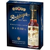 Radeberger | Original Radeberger Kräuterlikör Seit 1887 | 3 x 0,02l | Premium Kräuterschnaps Mit Der Langen Tradition | Bitter