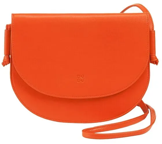 DuDu Altea Umhängetasche Leder 18.5 cm  orange