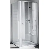 Kermi Sanitär Kermi Ibiza 2000 STW 0800x1750, silber mattglanz, ESG Opaco mit KermiClean I2STW080171YK