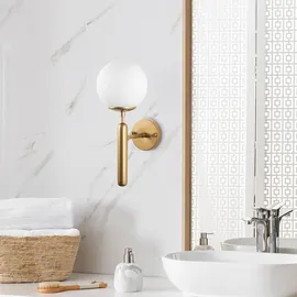 Opviq Wandleuchte FLG1313 15 x 20 x 40 cm Gold